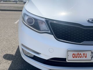2016 Kia Rio III Рестайлинг, белый, 1350000 рублей, вид 4