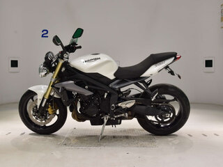 2016 Triumph Street Triple, белый, 710000 рублей, вид 3