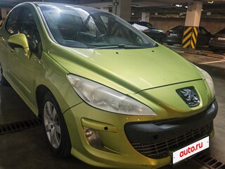 2008 Peugeot 308 I, жёлтый, 300000 рублей, вид 2