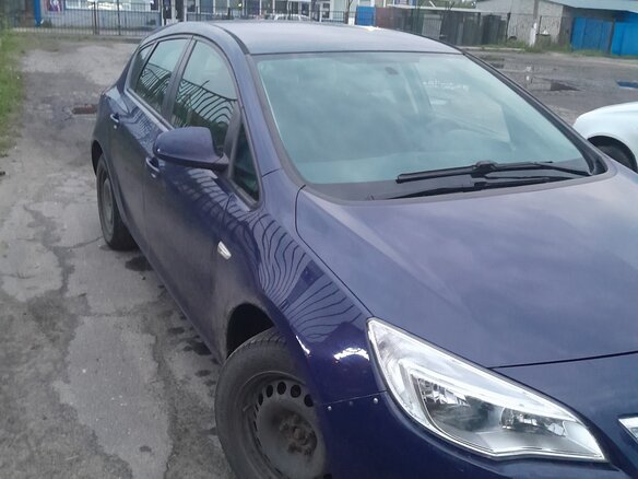 2011 Opel Astra J, синий, 500000 рублей