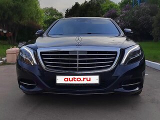 2014 Mercedes-Benz S-Класс 500 Long VI (W222, C217), синий, 2800000 рублей, вид 3