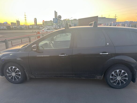 2008 Ford Focus II Рестайлинг, чёрный, 430000 рублей - вид 5