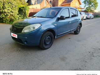 2011 Renault Sandero I, синий, 500000 рублей, вид 2