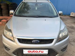 2010 Ford Focus II Рестайлинг, серебристый, 710000 рублей, вид 2