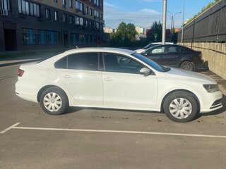 2017 Volkswagen Jetta VI Рестайлинг, белый, 1050000 рублей, вид 4