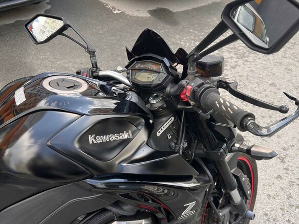2014 Kawasaki Z 1000, чёрный, 1000000 рублей - вид 10
