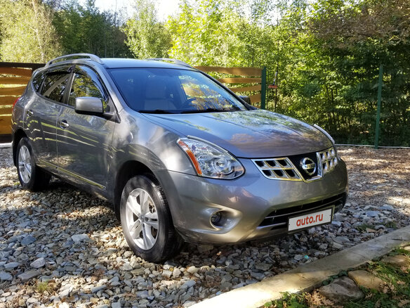 2012 Nissan Rogue I Рестайлинг, серебристый - вид 4
