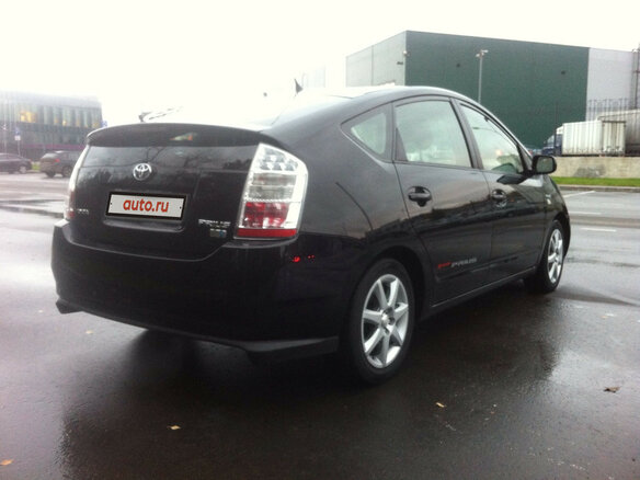 2009 Toyota Prius II (XW20), чёрный - вид 1