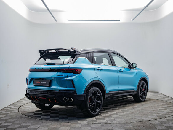2024 Geely Coolray I Рестайлинг, голубой - вид 4
