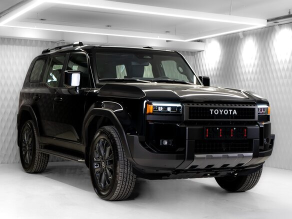 2026 Toyota Land Cruiser Prado 250 Series, чёрный - вид 2