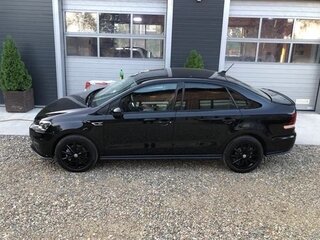 2018 Volkswagen Polo V Рестайлинг, чёрный, 980000 рублей, вид 5