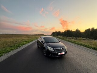 2009 Toyota Avensis III, чёрный, 760000 рублей, вид 5