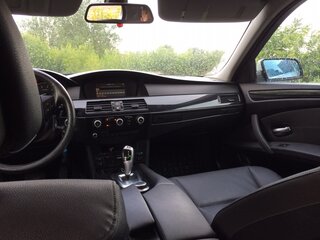 2008 BMW 5 серии 520i V (E60/E61) Рестайлинг, серебристый, 950000 рублей, вид 5