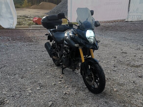 2015 Suzuki V-Strom 1000, чёрный, 650000 рублей - вид 5