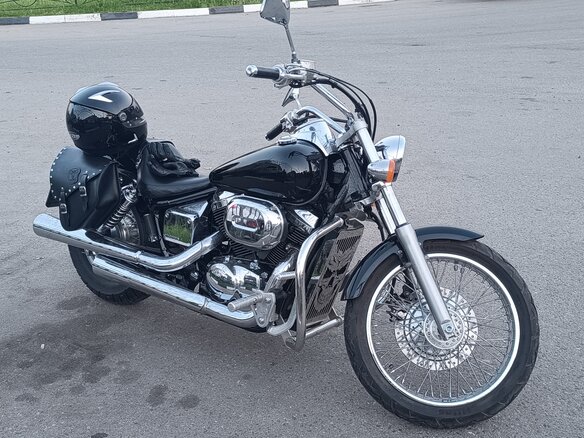 2002 Honda Shadow 400, чёрный, 430000 рублей - вид 5