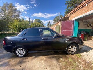 2008 Lada (ВАЗ) Priora I, чёрный, 260000 рублей, вид 2