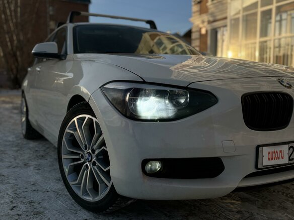 2012 BMW 1 серии 116i II (F20/F21), белый, 1530000 рублей - вид 1