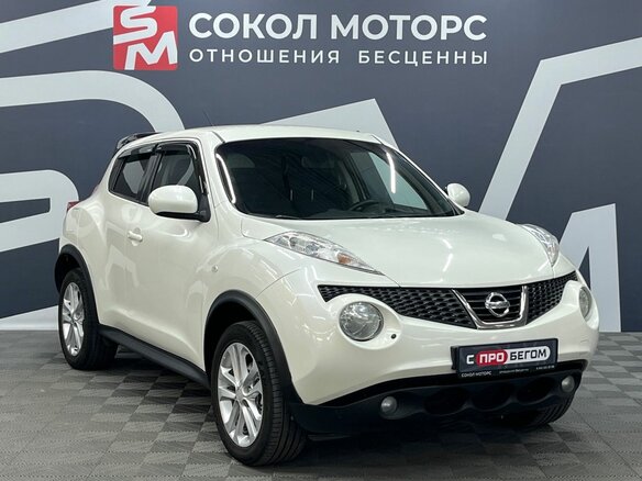 2013 Nissan Juke I, белый