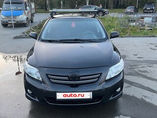2006 Toyota Corolla X (E140, E150), чёрный, 600000 рублей, вид 3