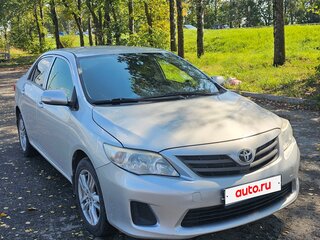 2012 Toyota Corolla X (E140, E150) Рестайлинг, серебристый, 1400000 рублей, вид 1