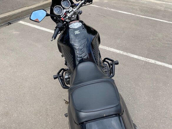 1993 Honda CB 400 Super Four, чёрный, 220000 рублей - вид 4