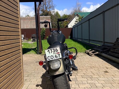2007 Harley-Davidson Dyna Super Glide, зелёный, 800000 рублей, вид 2