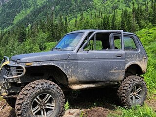 1987 Lada (ВАЗ) 2121 (4x4) I, чёрный, 500000 рублей, вид 1