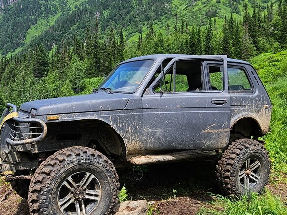 1987 Lada (ВАЗ) 2121 (4x4) I, чёрный, 500000 рублей