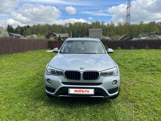 2014 BMW X3 20i xDrive II (F25) Рестайлинг, серебристый, 1890000 рублей, вид 2