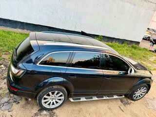2009 Audi Q7 I (4L) Рестайлинг, синий, 1850000 рублей, вид 4