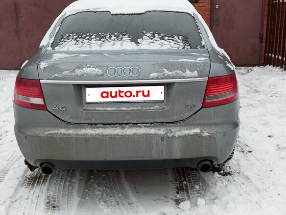2007 Audi A6 III (C6), серебристый, 1050000 рублей - вид 1