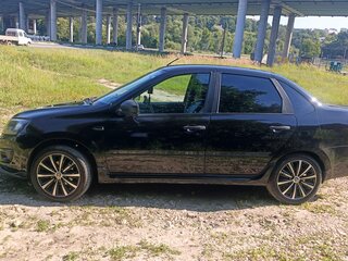 2017 Lada (ВАЗ) Granta I, чёрный, 450000 рублей, вид 5