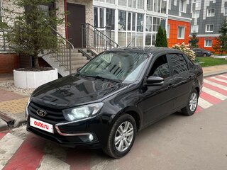 2020 Lada (ВАЗ) Granta I Рестайлинг, чёрный, 550000 рублей, вид 1