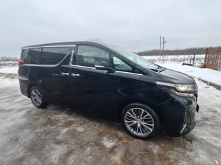 2019 Toyota Alphard III Рестайлинг, чёрный, 4500000 рублей, вид 3