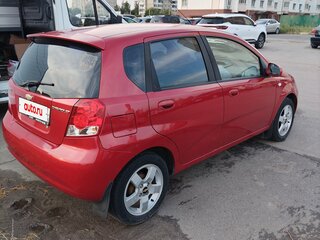 2005 Chevrolet Aveo I, красный, 600000 рублей, вид 4