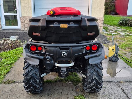 2017 BRP Can-Am Outlander X MR 650, жёлтый, 780000 рублей, вид 4