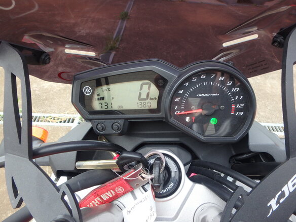 2011 Yamaha XJ6 (FZ6R), красный, 600000 рублей - вид 16