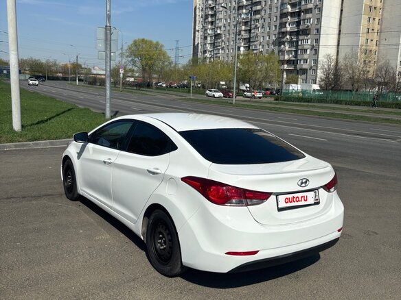 2014 Hyundai Elantra V (MD) Рестайлинг, белый, 935000 рублей - вид 5