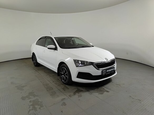 2021 Skoda Rapid II, белый - вид 2