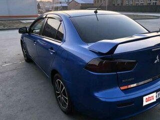 2011 Mitsubishi Lancer X Рестайлинг, синий, 869000 рублей, вид 5