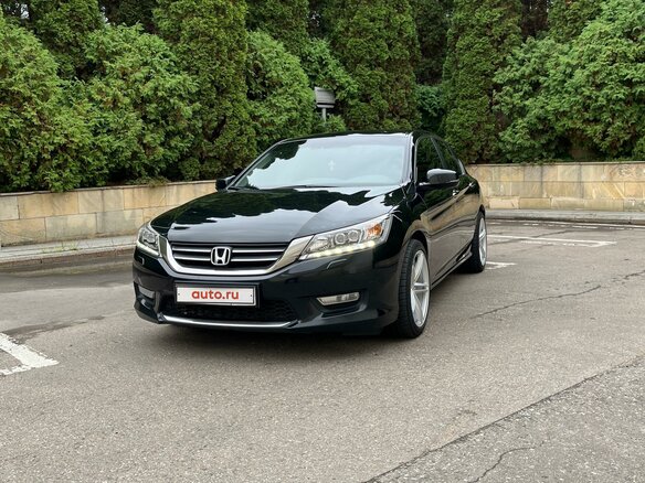 2013 Honda Accord IX, чёрный, 1600000 рублей - вид 6