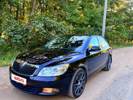 2012 Skoda Octavia II (A5) Рестайлинг, чёрный, 900000 рублей, вид 1