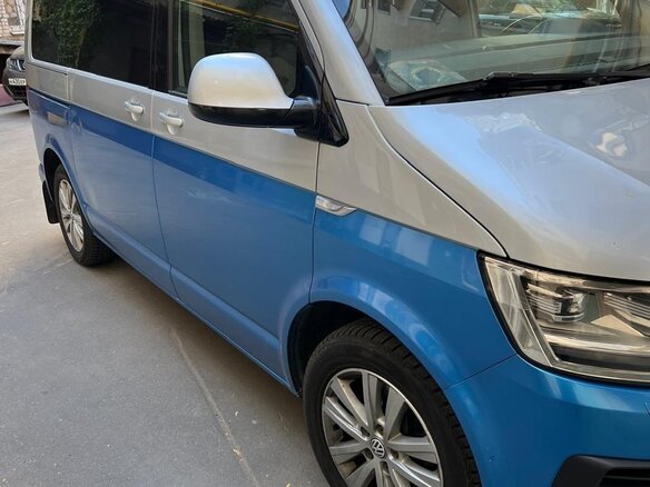 2016 Volkswagen Multivan T6, серебристый, 3850000 рублей - вид 15