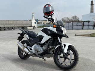 2013 Honda NC 700X, белый, 650000 рублей, вид 1