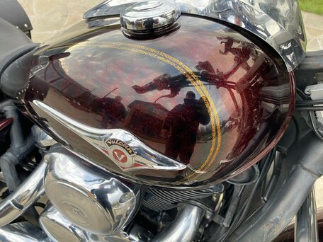 2008 Kawasaki VN900 Vulcan, пурпурный, 490000 рублей, вид 5