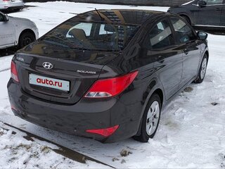 2015 Hyundai Solaris I Рестайлинг, коричневый, 950000 рублей, вид 2