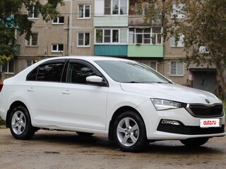 2021 Skoda Rapid II, белый, 1360000 рублей, вид 4