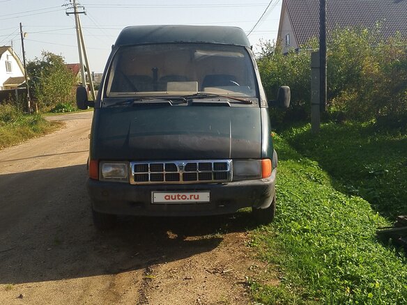 2002 ГАЗ ГАЗель (3221), зелёный, 280000 рублей
