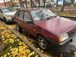1997 Lada (ВАЗ) 2109, красный, 130000 рублей, вид 3