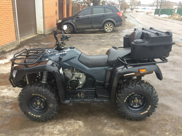 2013 Stels ATV-600, чёрный - вид 2